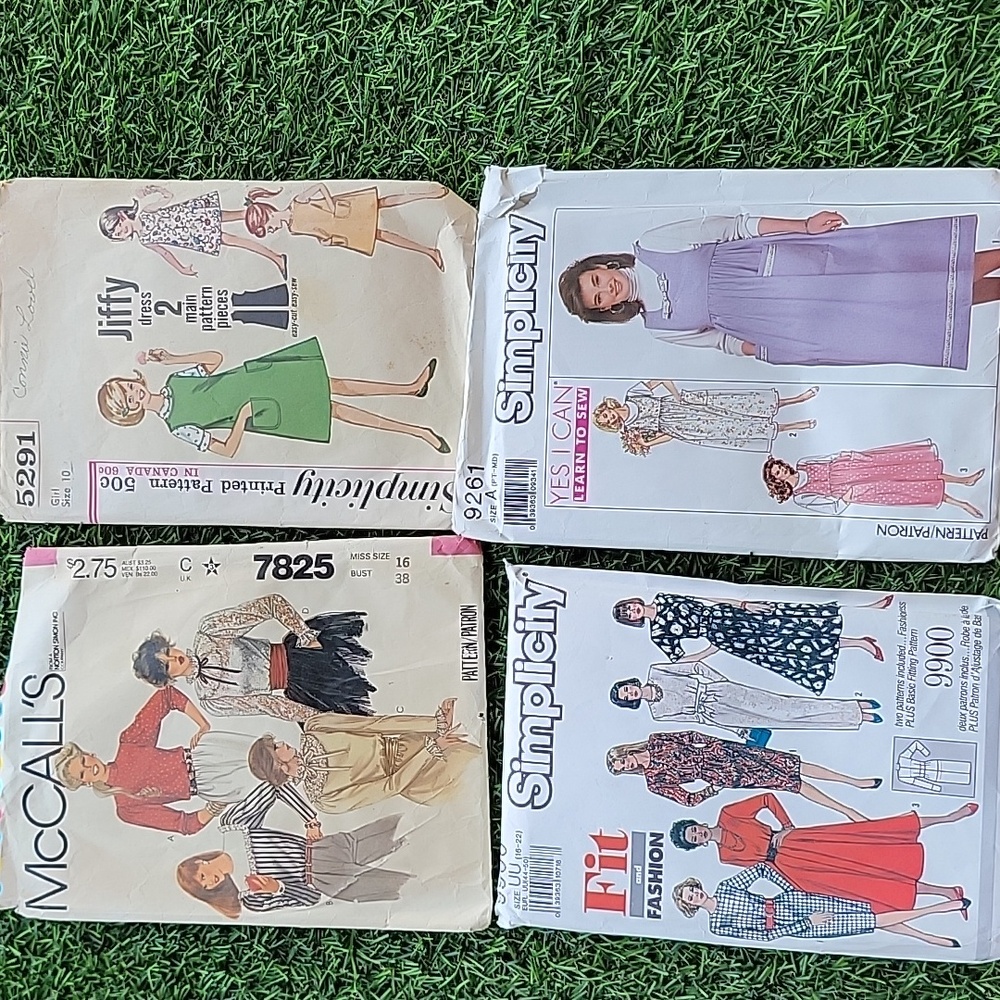 Simplicity McCalls Vintage Sewing Pattern Bundle - Picture 6 of 6